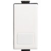 Pulsante 1 Modulo 10A 250V, con Retroilluminazione, Bianco - BTICINO AM5005L