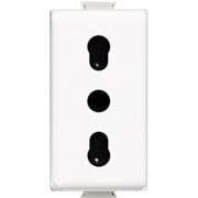 Presa Matix Bipasso Standard Italia 2P+T 10/16A - BTICINO AM5180