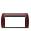 Living International, Placca 7 Posti, Amaranto - BTICINO L4807AT