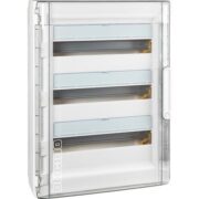 Centralino da parete con portello trasparente, 54 moduli DIN35 (3x18) - BTICINO F305PT54