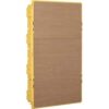 Scatola da incasso per centralini LINEA SPACE e serie E215 36 moduli DIN su 3 file (con protezione paramalta) - BTICINO F315S36D3