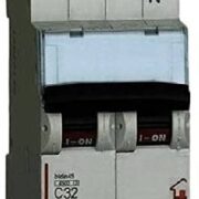 Interruttore Magnetotermico 1P+N curva C 4,5kA 2 moduli DIN 230V In 32A - BTICINO FC810NC32