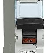 Interruttore Magnetotermico 1P+N curva C In 20A Icn 4,5kA Vn 230 Vac 1 modulo - BTICINO FC881C20