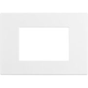 Placca Axolute Air 3 moduli, Bianco Opaco - BTICINO HW4803AW