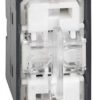 Living Now Commutatore 1P 10 AX, 250 Va.c., a doppio tasto 1-0-2, non illuminabile, 1 modulo - BTICINO K4027