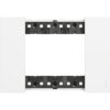 Placca Living Now 3 Moduli, bianco, in plastica - BTICINO KA4803KW