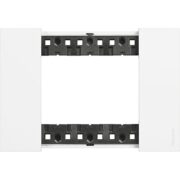 Placca Living Now 3 Moduli, bianco, in plastica - BTICINO KA4803KW