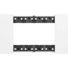 Placca Living Now 4 Moduli, bianco, in plastica - BTICINO KA4804KW