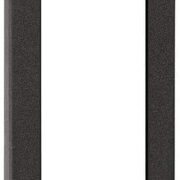 Living Now Cover per prese standard Italia, pulsante a tirante, interruttore bipolare articoli KG4033 - KG4002 - KG4113 - KG4180 1 modulo, Nero - BTICINO KG02