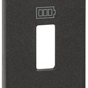 Living Now Cover per articoli K4285C1, K4286C1 1 modulo, Nero - BTICINO KG10C