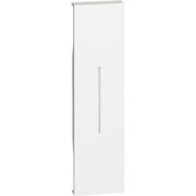Living Now Cover illuminabile, art. K4001, K4003, K4004, K4004L, K4005, K4034, K4003C 1 modulo, Bianco - BTICINO KW01