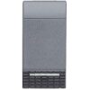 Living International Copritasto con lente illuminabile, pulsante 1 modulo, antracite - BTICINO L4915