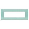 Living Light Placca 7 Posti, Verde - BTICINO N4807VP