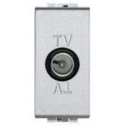 Living Light Tech Presa TV Derivata Maschio, 1 Modulo - BTICINO NT4202D