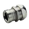 TILOK Raccordi metallici a innesto rapido TKG raccordo tubo/guidacavo Diametro esterno tubo 25mm Diametro interno guaina 20,5mm - BTICINO TKG2521