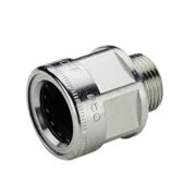 TILOK Raccordi metallici a innesto rapido TKM raccordo maschio Diametro esterno tubo 32mm Filetto ISO M32x1,5 - BTICINO TKM32