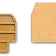 Piastrina Terminale per morsetto CBD.50 Beige - CABUR CB711