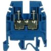 Morsetto Passante standard 2,5mmq Blu - CABUR CBX12