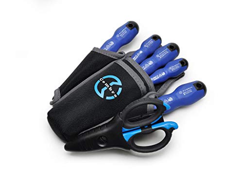 Kit Marsupio Assortito, Forbici SC5X e 5 Giraviti - CEMBRE KIT-CTBB1-1