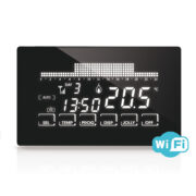 Cronotermostato Settimanale Ultrapiatto Touch-screen, con connessione WiFi per controllo da remoto, Intellitouch - FANTINI COSMI CH193WIFI