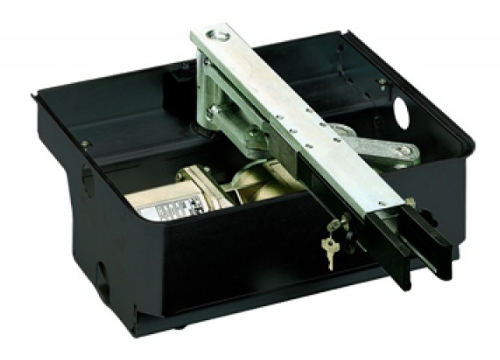 Power Kit Automazione Elettromeccanica 2 Attuatori 770N Motore Interrato Cancelli Battente Larghezza Anta 3,5 m + 2 Casse per Interrare 490065 - FAAC 106746445+490065