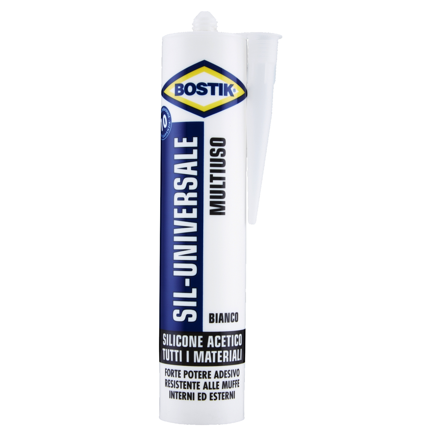 Silicone acetico Universale Bianco, Cartuccia 280 ml - UHU BOSTIK D2392