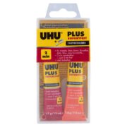 UHU Adesivo Epossidico Bicomponente, 2 minuti, Blister 2x15 ml - UHU BOSTIK D5302