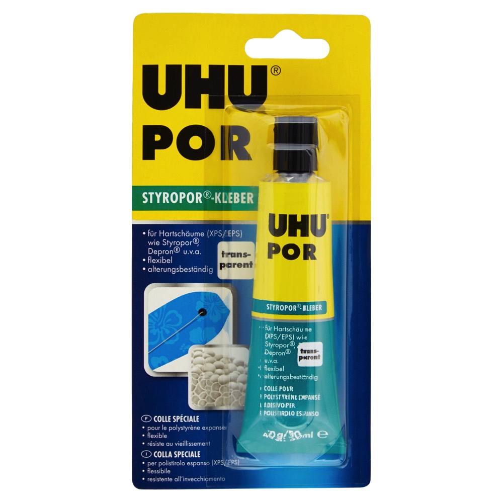 UHU Adesivo Sigillante a presa rapida, ideale per modellismo, 40 gr - UHU BOSTIK D5902