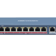 Switch POE non gestito Fast Ethernet a 8 porte, raggio 300 mt, DS-3E0310HP-E - HIKVISION 301801346