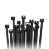 Confezione 100 Fascette Stringicavo Cablaggio Fissaggio Cavi Tubi Nylon Colore Nero Dimensioni 540 x 7,5 mm Diametro 15-147 - ETELEC FN54075