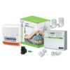 Kit Centrale Allarme KProtec4 GSM 3 zone +1 H24 antifurto + 1 Sirena da esterno + 2 Rivelatori a infrarossi DG12 + 3 Inseritori a chiave - HILTRON KPROTEC4GSM