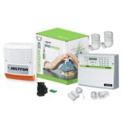 Kit Centrale Allarme KProtec4 GSM 3 zone +1 H24 antifurto + 1 Sirena da esterno + 2 Rivelatori a infrarossi DG12 + 3 Inseritori a chiave - HILTRON KPROTEC4GSM