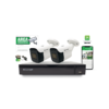 KIT Videosorveglianza serie SMART 5MP 8 canali e 2 telecamere a ottica variabile - COMELIT AHKIT008S05A