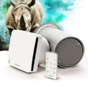 Aspirvelo Air Rhinocomfort RF 160, Unità Ventilazione Aspirazione con recupero di calore e sanificazione aria, Ø 160 mm, Dimensioni Max Locale 50 mq - FANTINI COSMI AP19990