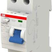 Interruttore Differenziale Puro 2P 25A 30ma AC F202 - ABB F427800