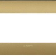 Placca 4 Moduli Matix, in Tecnopolimero, Gold - BTICINO AM4804MGL