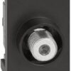 Living Now Connettore Coassiale TV tipo F, impedenza 75, Aggancio a vite, 1 modulo - BTICINO K4202F