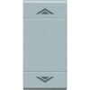 Living Light Tech Copritasto 2 funzioni con lente illuminabile, 2 Moduli, Tech - BTICINO NT4911M2AHN