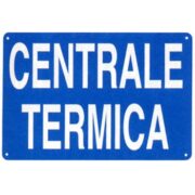 Cartello Centrale Termica 300X200 - U.A.L. 2272