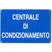 Cartello Centrale Condizionamento 300x200 - U.A.L. 2263