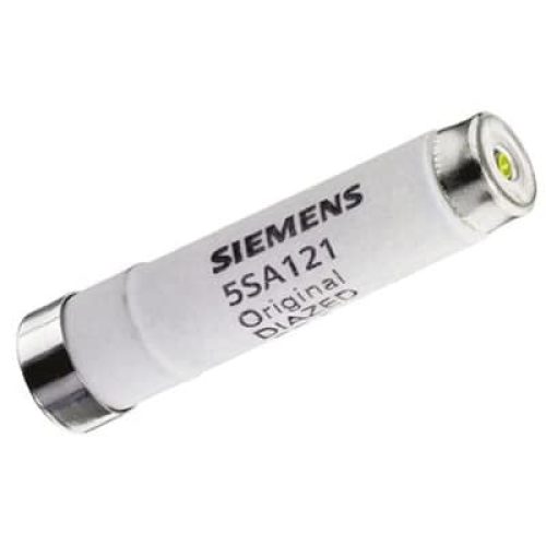 Fusibile Diazed Link 500V A Risposta Rapida, Serie Ndz Taglia Dii, Filetto E16, 4A - SIEMENS 5SA121