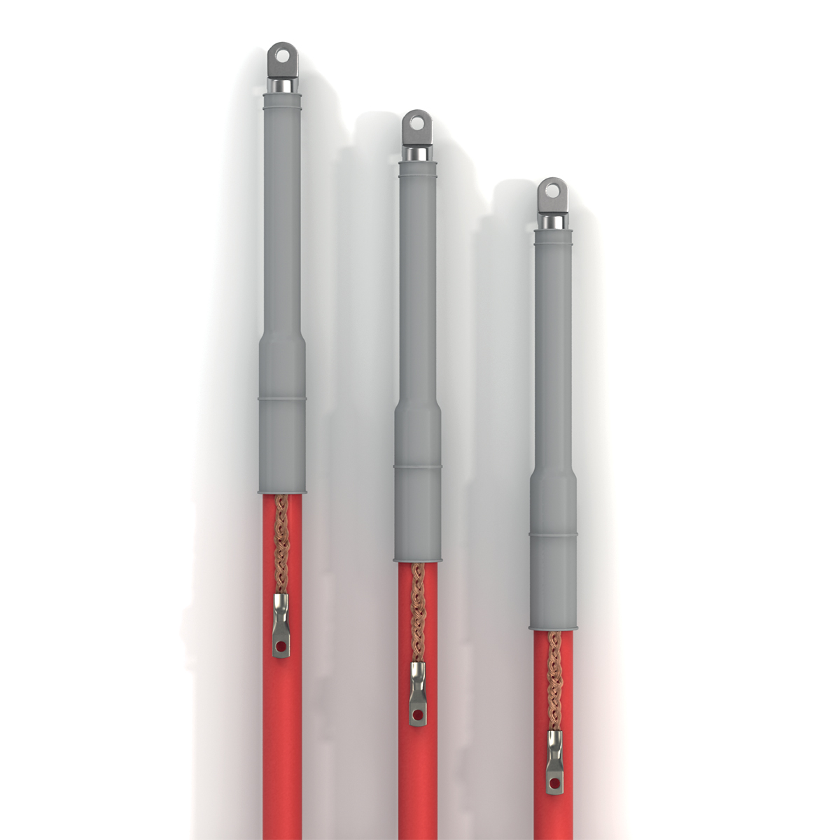Terminale autorestringente per applicazioni da interno fino a 24 kV, Lunghezza del terminale 320 mm - ETELEC TT242401