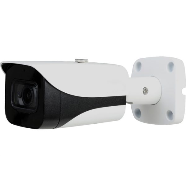 Telecamera Bullet 4K HDCVI, ottica 3.6mm, audio, IR led 40 mt, 12Vdc, IP67 - HILTRON THC4KHDB