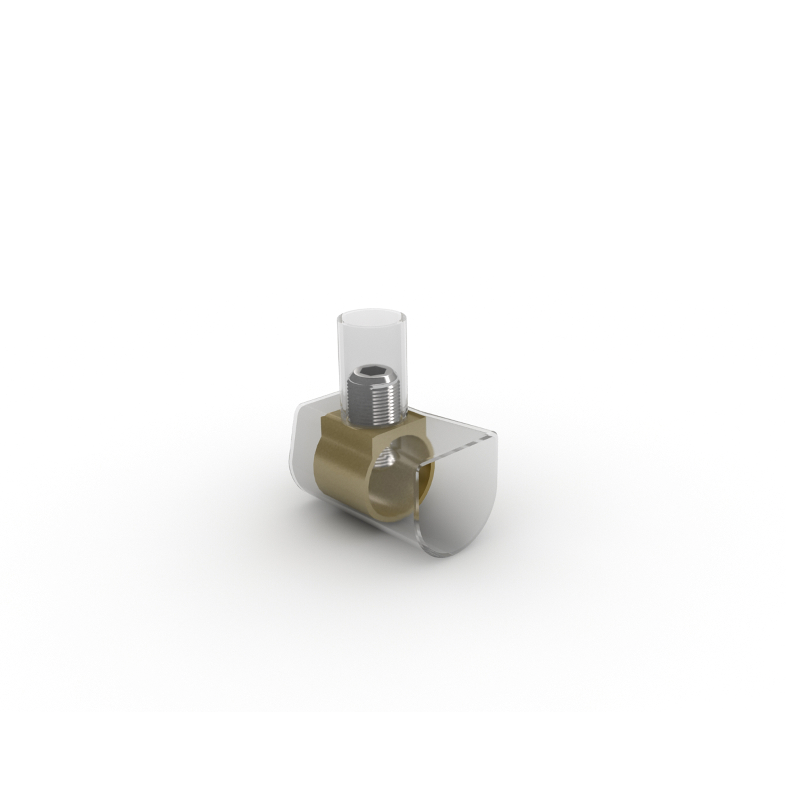 Confezione Lotto 100 Pezzi Morsetti Stecche Morsetto Trasparente Isolante Serraggio Vite Per Cavi Elettrici fino a 4 mm (10 PEZZI) - ETELEC 10PZ-TBOX040