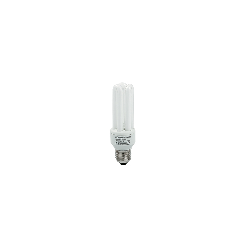 Lampada Fluorescente Compact, 11W, E14, Luce Naturale 4000K - BEGHELLI 50209