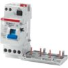 Blocco Differenziale 4 Poli Tipo AC 63A 30mA - ABB B427941
