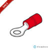 Confezione Capocorda Rosso ad occhiello vite 3,5 mm (100 PEZZI) - CEMBRE RF-M3.5