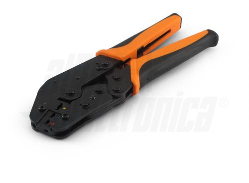 Pinza Crimpatrice sezione cavo 0.5-6mm² - ALPHA ELETTRONICA 98-120