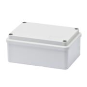 Cassetta Stagna Scatola di derivazione con coperchio basso a vite per pareti lisce IP65, 120x80x50 mm - GEWISS GW44205