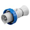 Spina Mobile Diritta IP66/67/68/69 2P+T 16A 200-250V, Blu, 6H - GEWISS GW60026H
